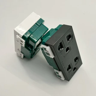 ปลํ๊กกราวด์คู่ แบบเสียบ XH-003 ยกกล่อง 20 ตัว
