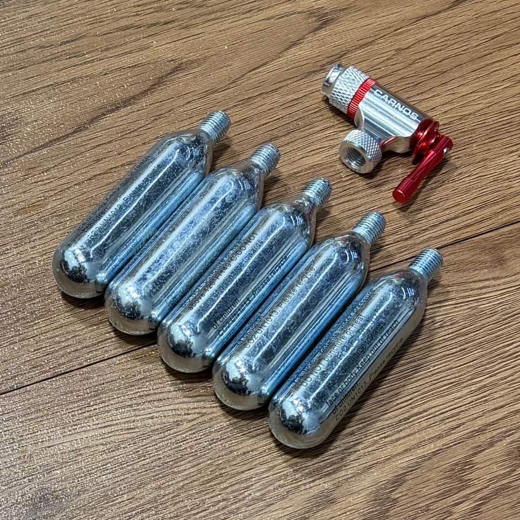 ชุดหัวเติมลม CO2 CARNOS (พร้อมหลอดเติมลม C02 5 หลอด) - รูปที่ 3