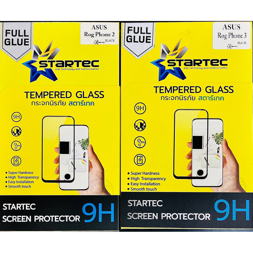 ASUS ROG PHONE 2 & PHONE 3 TEMPERED GLASS FULL GLUE
