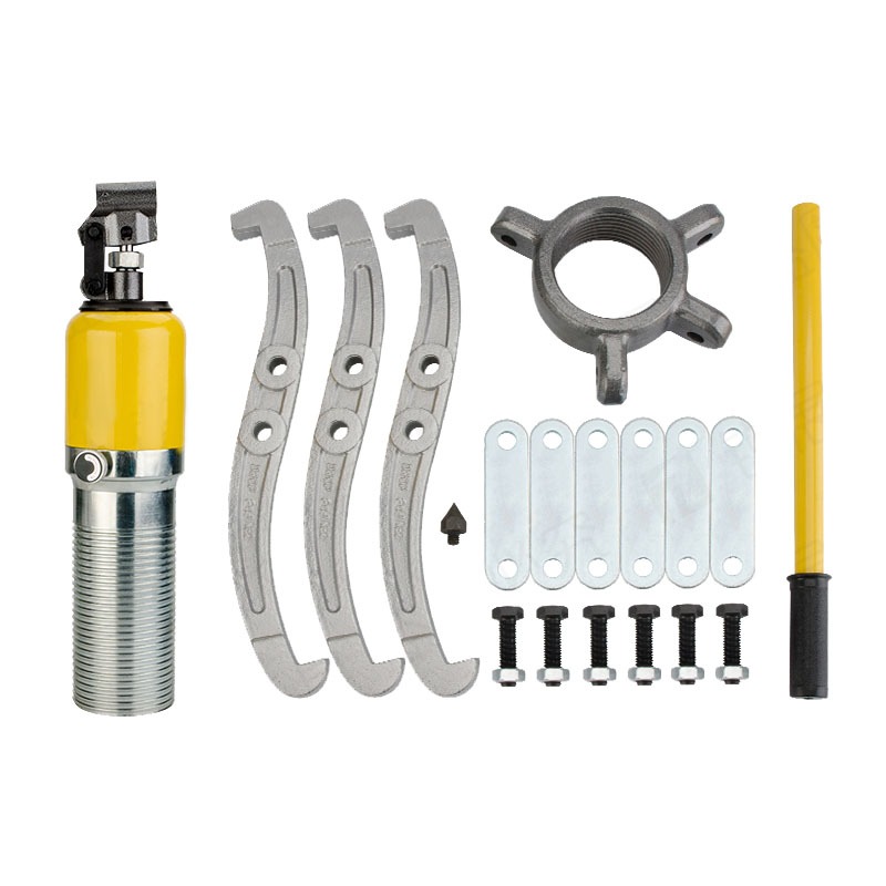 เครื่องดูดลูกปืน มูเล่ย์ ไฮดรอลิก เหล็กดูดสามขาไฮดรอลิค ตัวดูดลูกปืนแบบไฮดรอลิก เครื่องดึงลูกแบริ่ง 3 ขา 5ton - รูปที่ 3