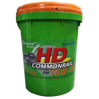 น้ำมันเครื่องยนต์ดีเซล BANGCHAK HD COMMONRAIL CI-4/SL ขนาด18L ( 10W-30 / 15W-40 / 20W-50 )