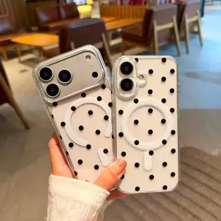 เคสชาร์จได้ รุ่น 17 17pro 17proMax ลายจุด i16 16proMax i15 15proMax 15plus 14plus i11 i13 13proMax i14 14proMax