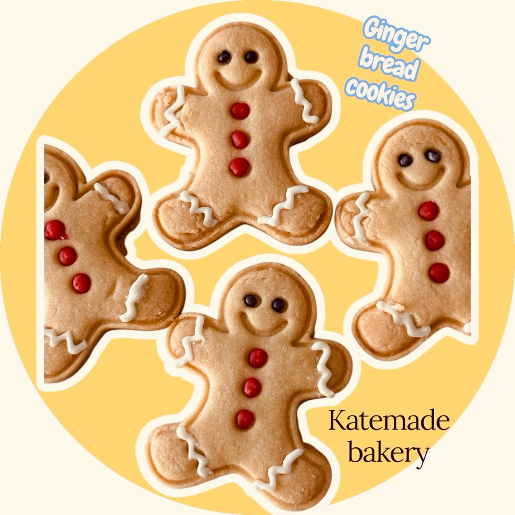 gingerbread ชุด10ชิ้น🍪 cookies(butter cookies)