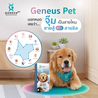 Geneus Pet | Dog DNA ตรวจ DNA สุนัข สายพันธุ์ สุขภาพ พรสวรรค์ นิสัย ภูมิแพ้ โภชนาการอาหาร | 1 กล่อง