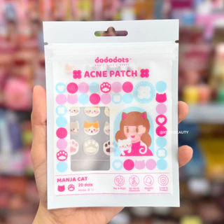 DODODOTS Acne Patch แผ่นแปะสิวไฮโดรคอลลอยด์ลายการ์ตูน ช่วยดูดซับสิว ติดแน่น แต่งแต้มความน่ารัก