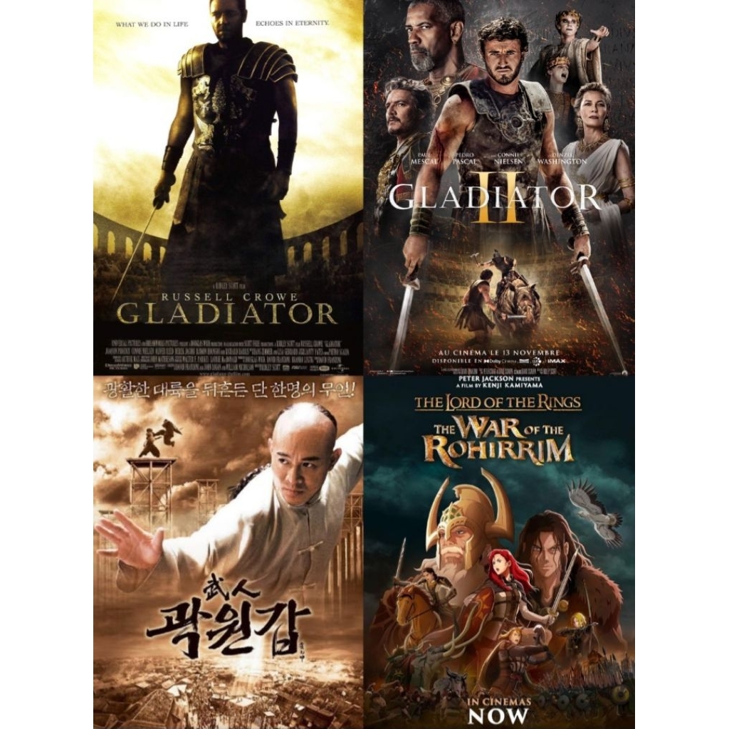 Blu-ray+DVD รวม4ใน1 Gladiator (2000) นักรบผู้กล้าผ่าแผ่นดินทรราช