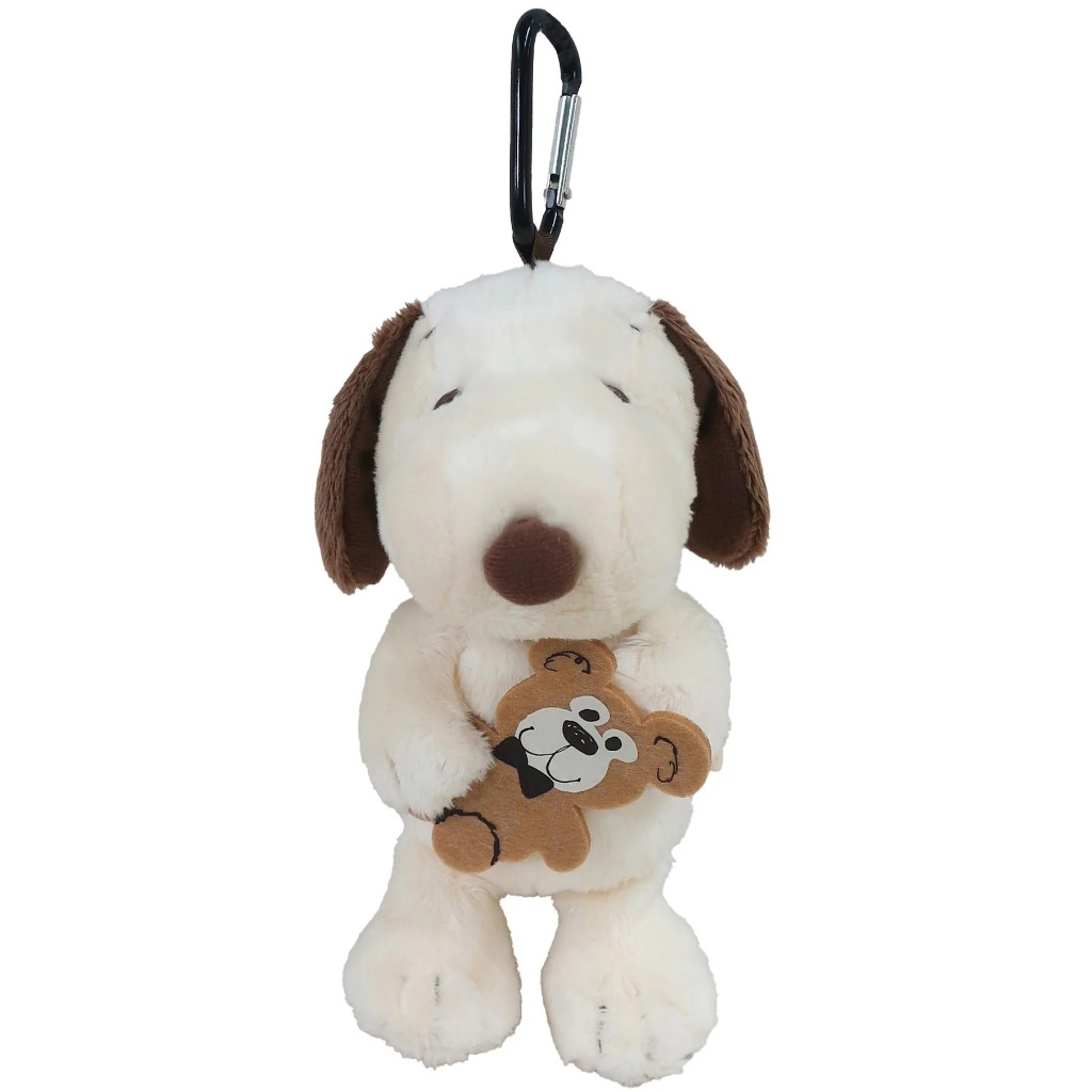 Japan Peanuts Eco Shopping Bag & Mascot Plush - Snoopy : Bear นำเข้าจากญี่ปุ่น