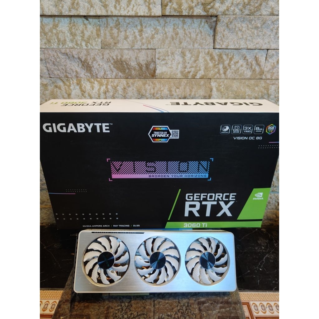 GPU GIGABYTE RTX 3060 TI VISION OC 8G