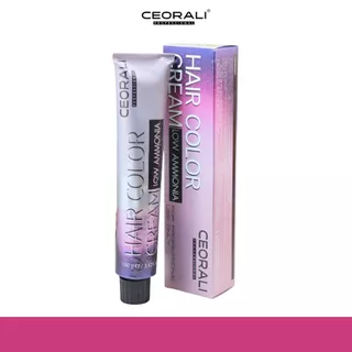 สีย้อมผมเซรารี่ CEORALI HAIR COLOR CREAM LOW AMMONIA ไร้กลิ่นฉุน แอมโมเนียต่ำ