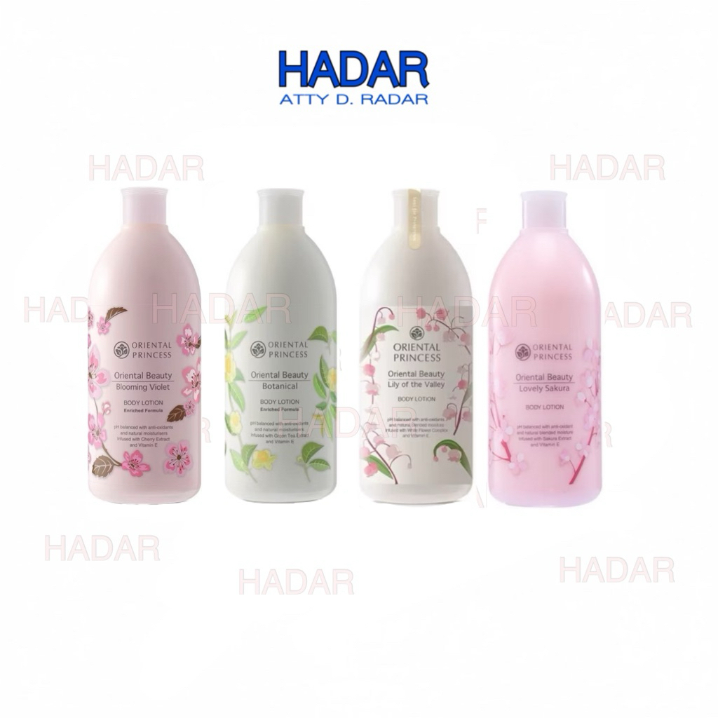 ถูกที่สุด🎉Oriental Princess โลชั่นบำรุงผิวกาย 400ml กลิ่น📍Lilly of the Valley 📍Blooming Violet📍Lovel