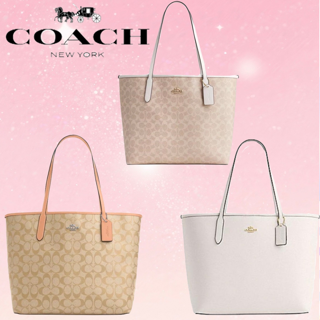 ของแท้ 100 % coach city33 CV976-IMXDM/5696-SVX1W/CR111-IMCHK ผู้หญิงกระเป๋าแฟชั่น