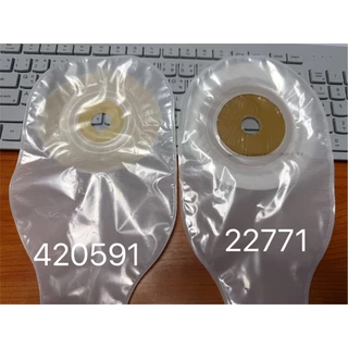 Convatec Stomadress Plus ถุงเก็บอุจจาระหน้าท้อง ชิ้นเดียว แบบใส ตัดแป้นได้ 19-64 มม. (กล่อง 30 ชิ้น) 420591 BB 7203