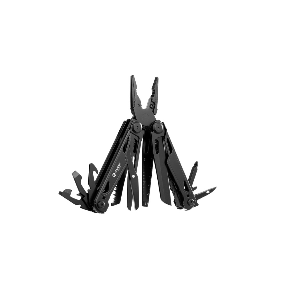 เครื่องมืออเนกประสงค์Ganzo G303B ของแท้100% ทำจากเหล็กสแตนเลสเคลือบสีดำ