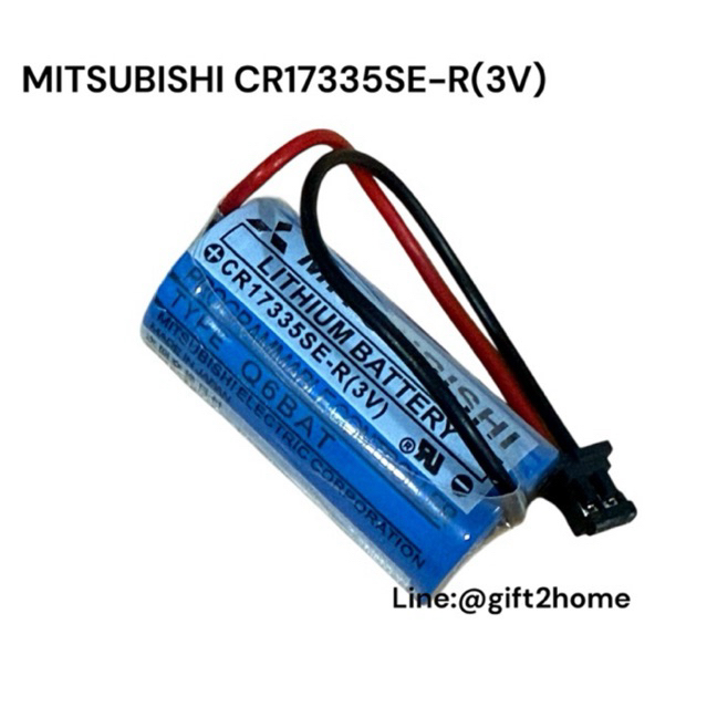 Mitsubishi CR17335SE-R(3V)Q6BAT Lithium Battery (บริการส่งด่วนรับสินค้าภายในวัน)
