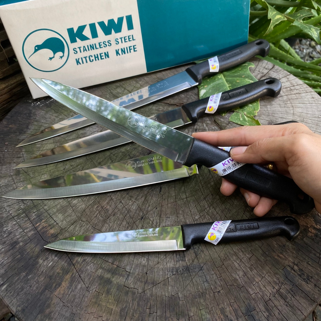 มีด กีวี KIWI มีดทุเรียน ด้ามพลาสติก ปลายแหลม ของแท้ รุ่น 188 197 198 199 - รูปที่ 2