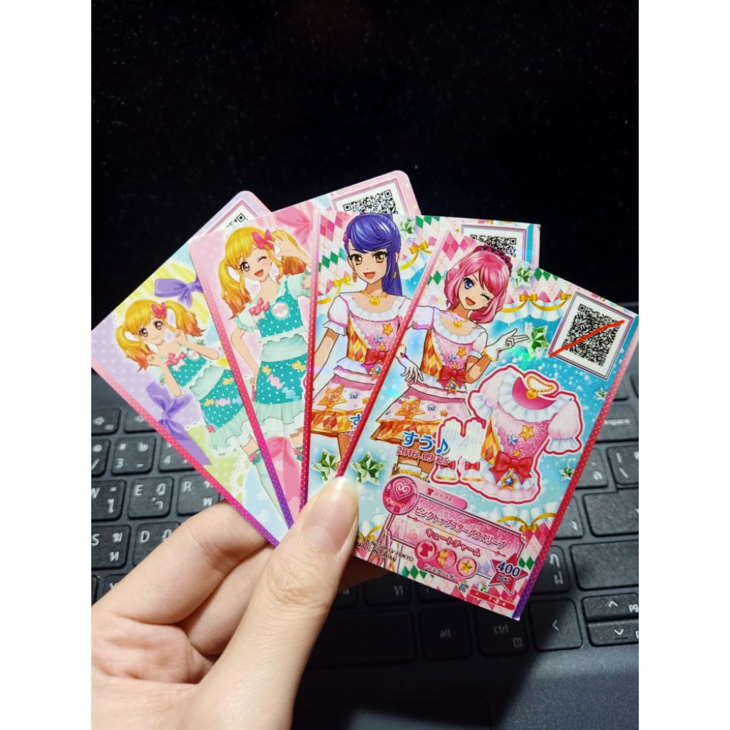 เซ็ทการ์ด Aikatsu star P