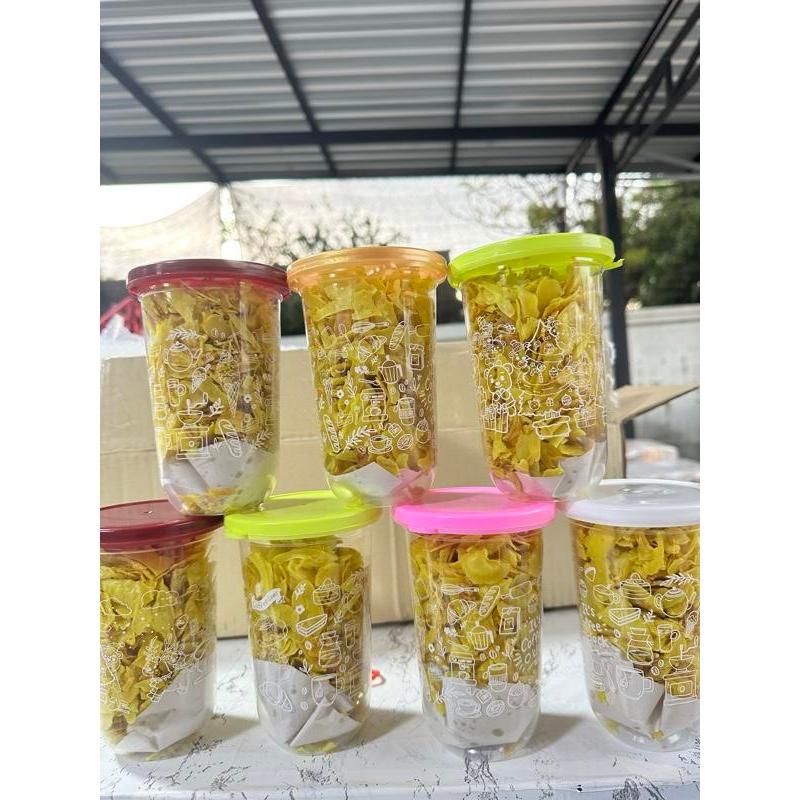 ทุเรียนทอดเกรด C ชิ้นเล็ก น้ำหนักรวม 150 กรัม หอมกรอบอร่อยหวานมัน️พกพาสะดวกสบายใช้ช้อนตักทานง่ายๆเลยค่ะ