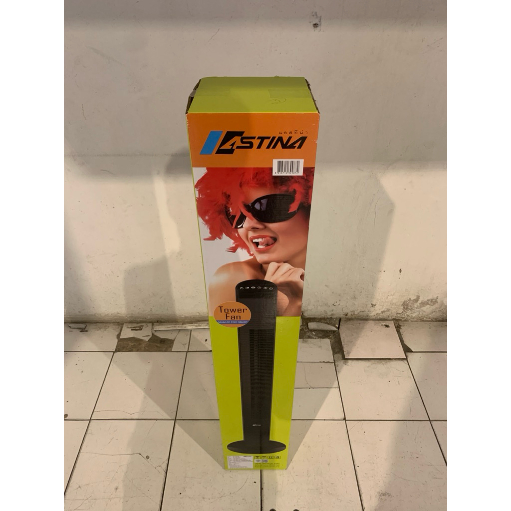 พัดลมทาวเวอร์ Astina สีดำ