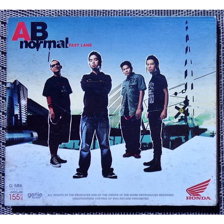 CDเพลงวง AB normal อัลบัม FAST LANE  (cd-6.12.67)
