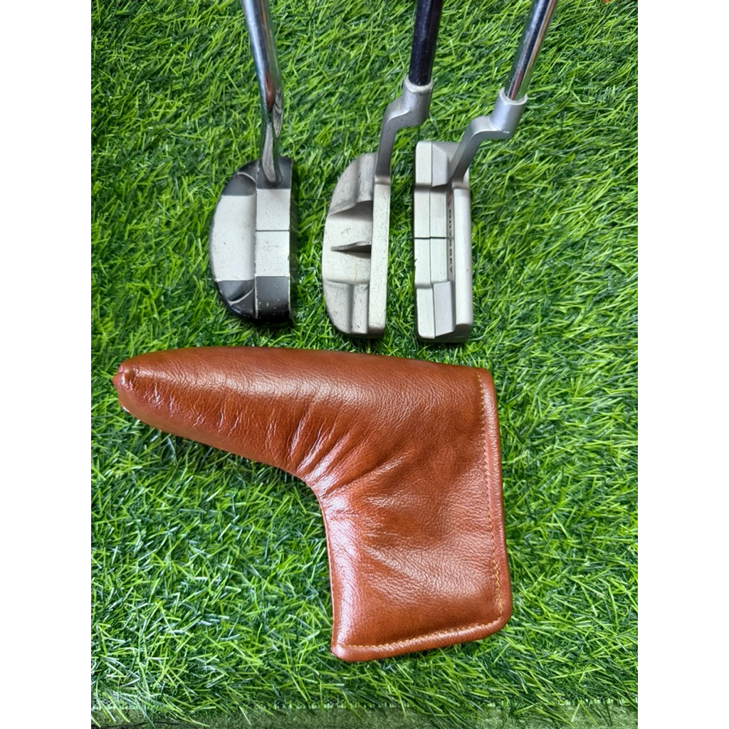 Cover putter หนังแท้ (Real leather)ที่ครอบพัตต์เตอร์งานหนังแท้ Made in Thailand 🇹🇭