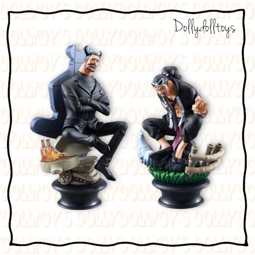 พร้อมส่ง One Piece Chess Piece Collection R Vol.4 คู่ Jabra Blueno วันพีช