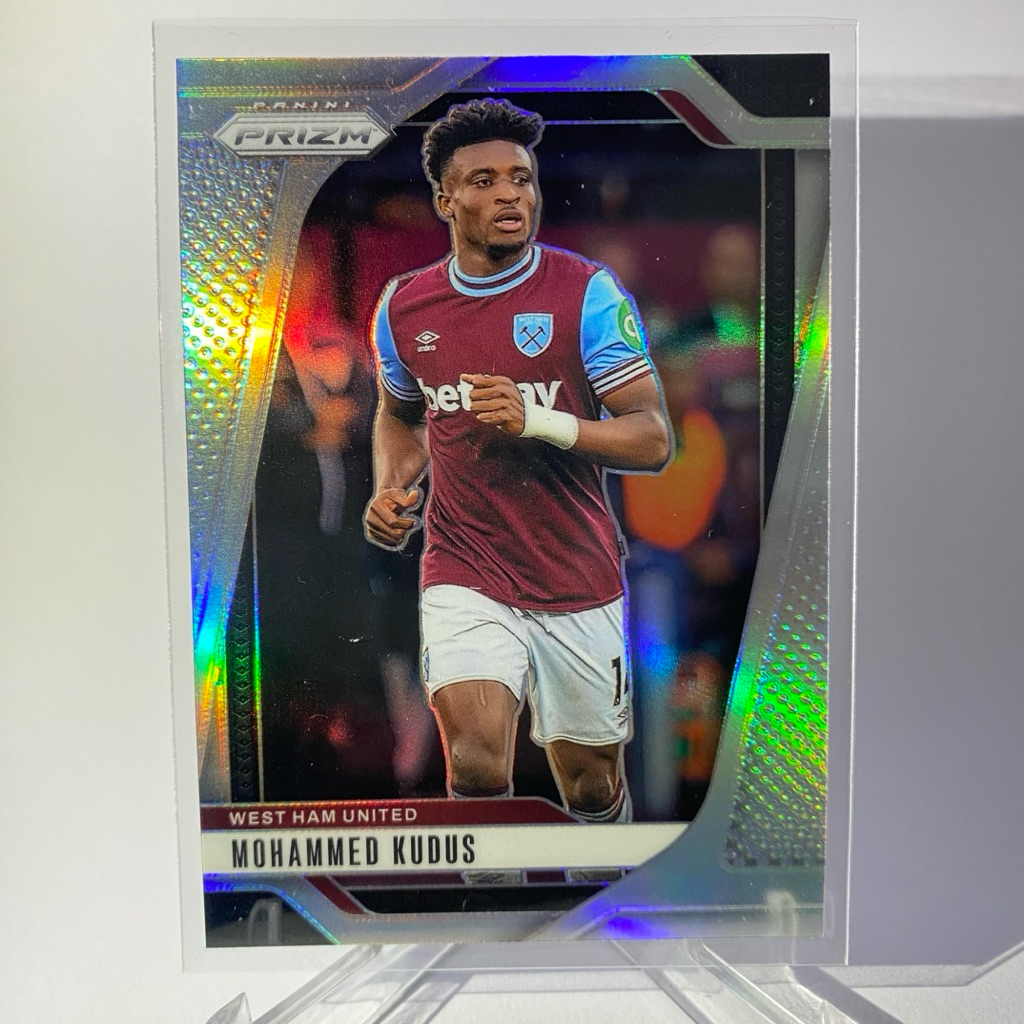 การ์ดนักฟุตบอล MOHAMMED KUDUS, (PROZM), WEST HAM UNITED, PANINI PRIZM 2025