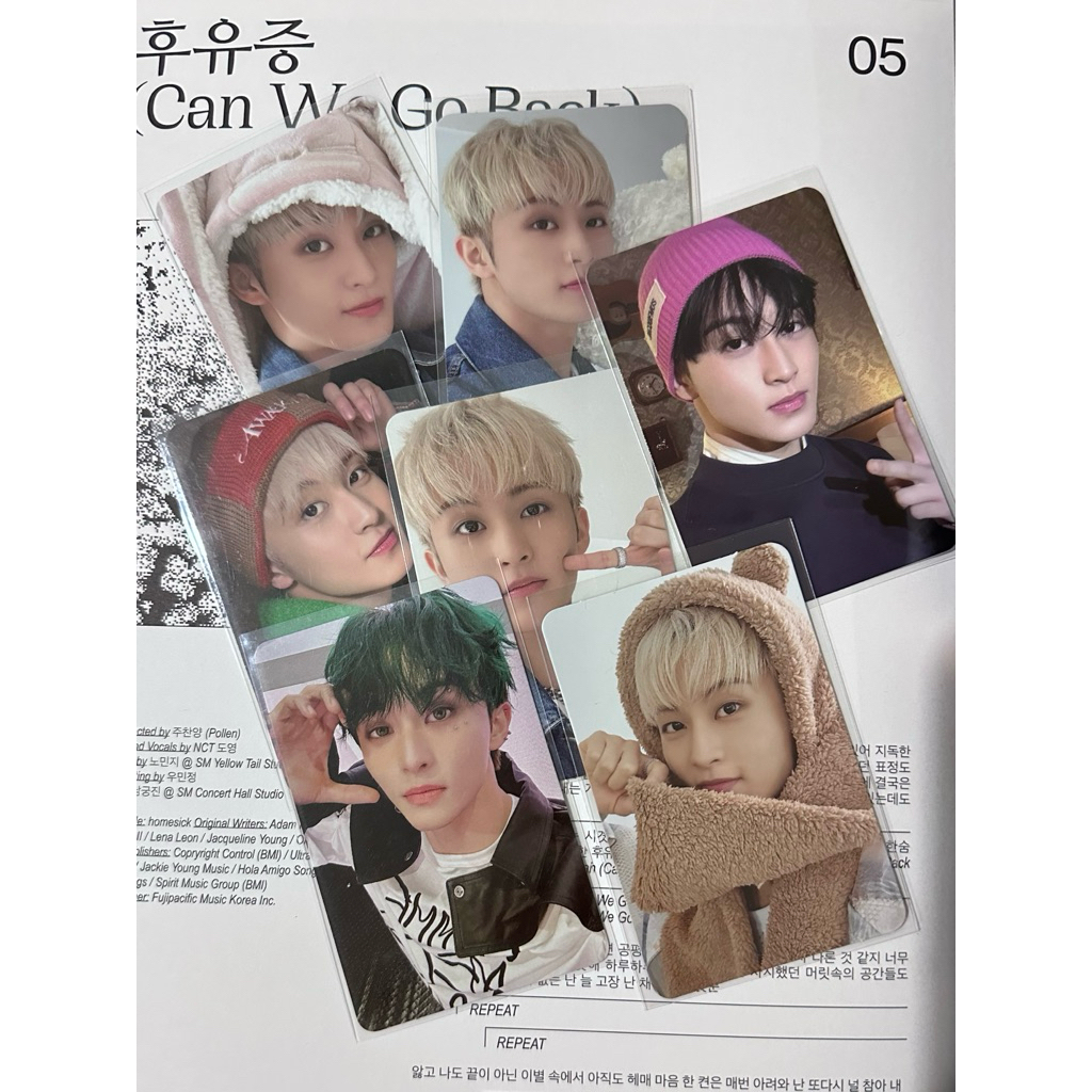 พร้อมส่ง การ์ดมาร์ค Mark nct : ของแท้