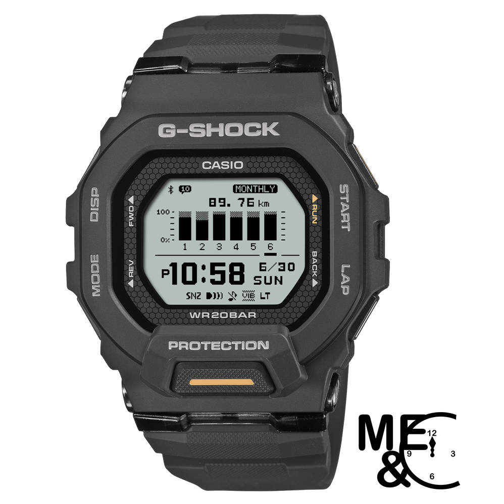 CASIO G-SHOCK GBD-200-1A1DR (บลูทูธ) ของแท้ ประกันศูนย์ CMG