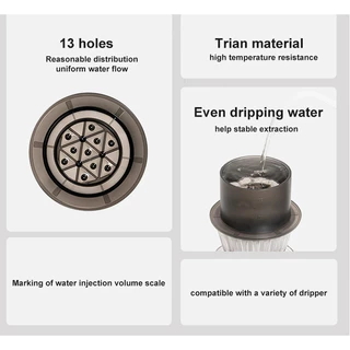 TIMEMORE SimpleDrip Water Dropper ดริปเปอร์ น้ำหยด สำหรับชงกาแฟ ดริปเปอร์น้ำหยด 13 รู