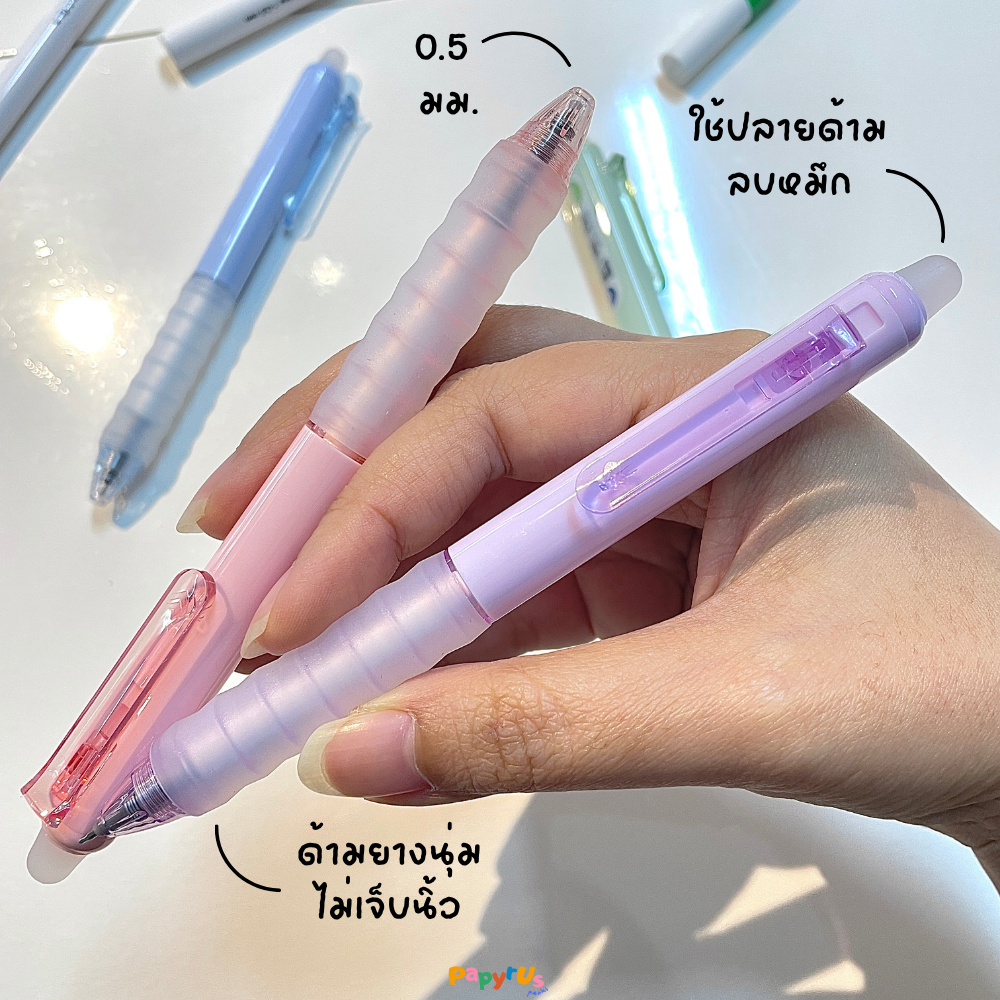 Oniso ปากกาลบได้ หมึกน้ำเงิน ขนาด 0.5 มม. รุ่น ONI-48015 และ ONI-2711 - รูปที่ 4