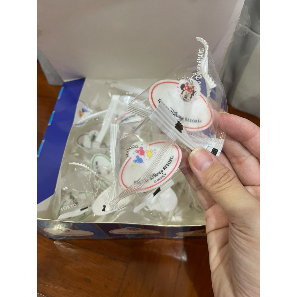 TDR Tokyo Disney Resort Nametag Keychain พวงกุญแจ ป้ายชื่อ งานลิขสิทธิ์แท้ น่ารักมาก