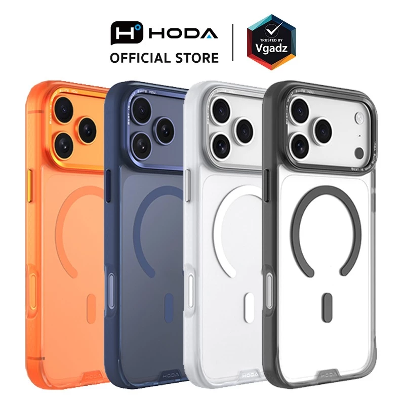 Hoda เคสสำหรับ iPhone 17 / Air /17 Pro / 17 Pro max รุ่น Rough Case (Magnetic)