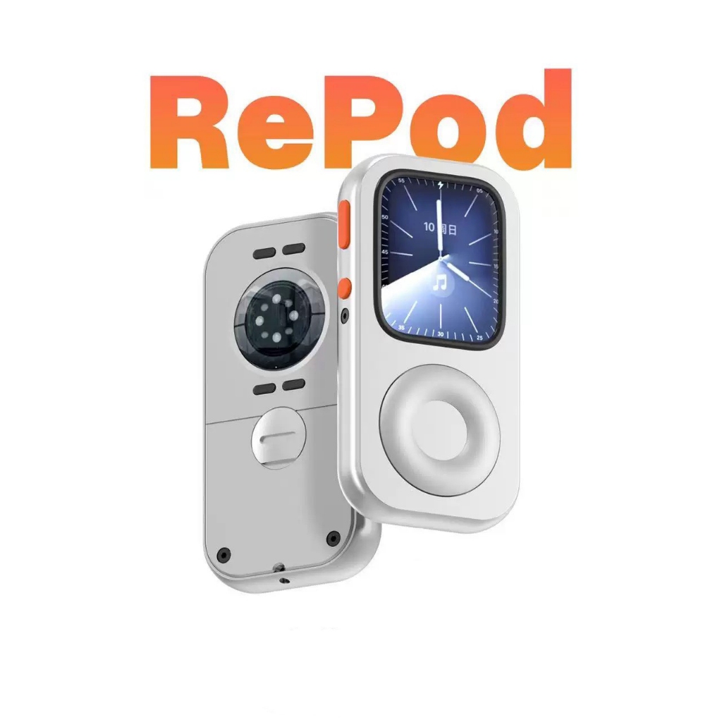 𝙍𝙚𝙋𝙤𝙙 𝘾𝙖𝙨𝙚 เคสแปลง Apple Watch เป็น iPod ดีไซน์วินเทจ คลาสสิก ใช้งานสะดวก เข้ากับ AirPods สุดลงตัว 🎵🧡✨