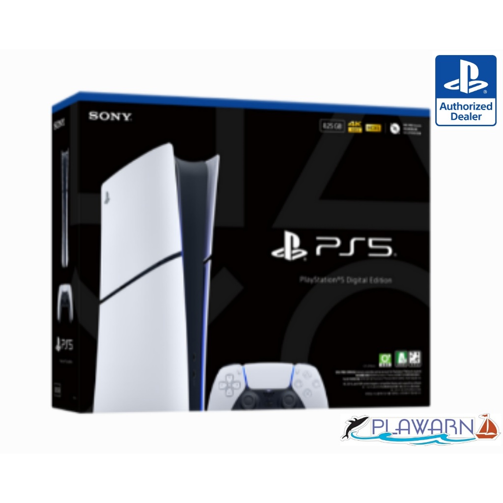 [พร้อมส่ง][แถมถุงผ้า] PlayStation : PlayStation 5 Slim Digital / เครื่องเกม PS5 สลิมรุ่นดิจิตอล CFI-2118B01