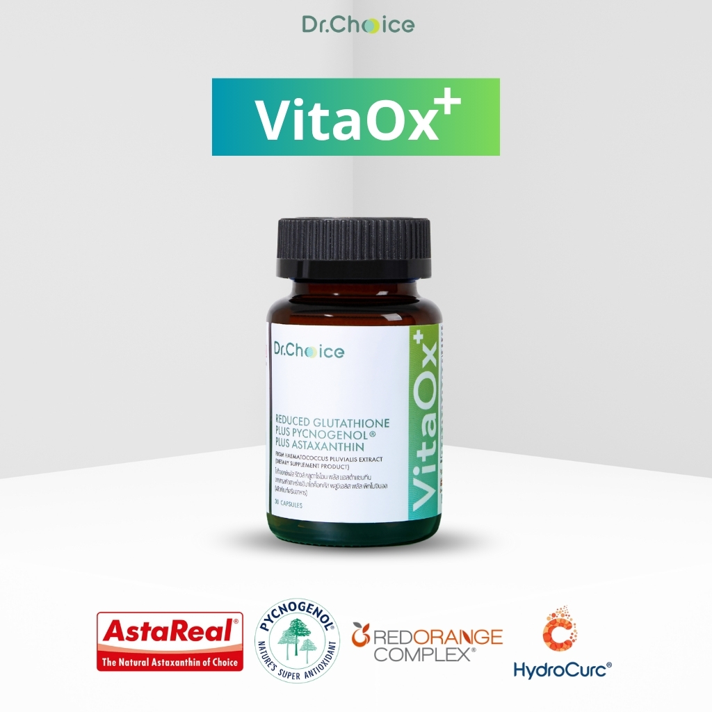 VitaOx+: Reduced glutathione plus Pycnogenol plus Astaxanthin  (Dr.Choice )