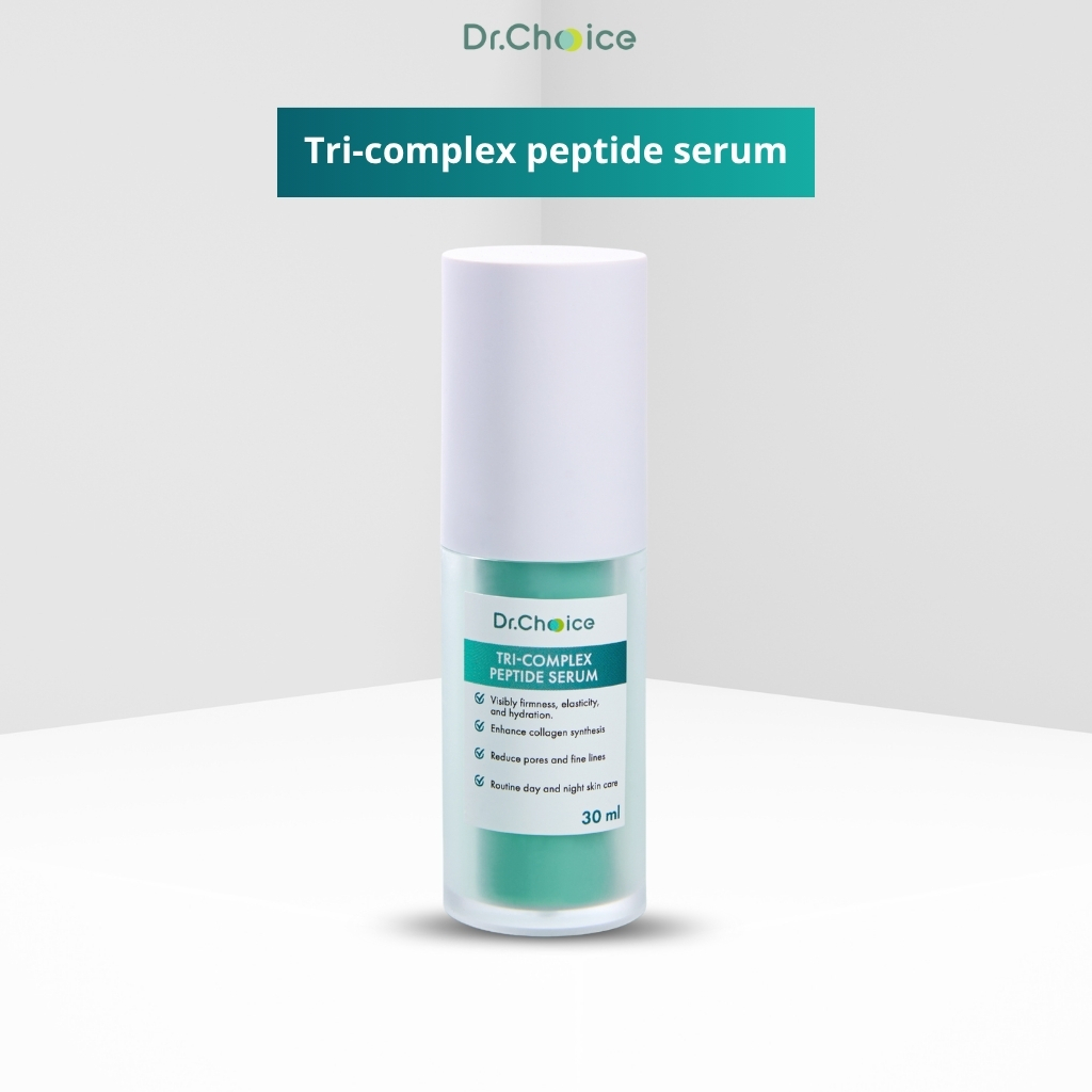 Tri-complex peptide serum เปปไทด์ สำหรับริ้วรอยก่อนวัยอันควร ทั้งใบหน้าและรอบดวงตา