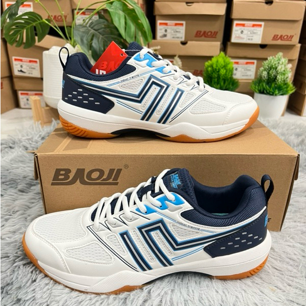 รองเท้า BAOJI รุ่น ACTIVE ใส่ออกกำลังกาย เล่นแบดมินตัน เบาใส่สบาย กันลื่น ราคา ถูกที่สุด ดีลบีเคเค แกลเลอรีภาพที่ 4