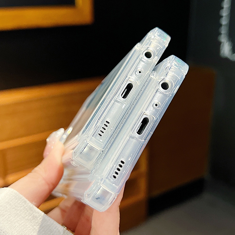 TPU ที่ใส่บัตรเคส For Samsung A56 A17 A16 A55 A36 A26 A05S A06 A07 A35 A73 A71 A25 A22 A54 A15 A05 5G S24 Ultra FE A53 - รูปที่ 6
