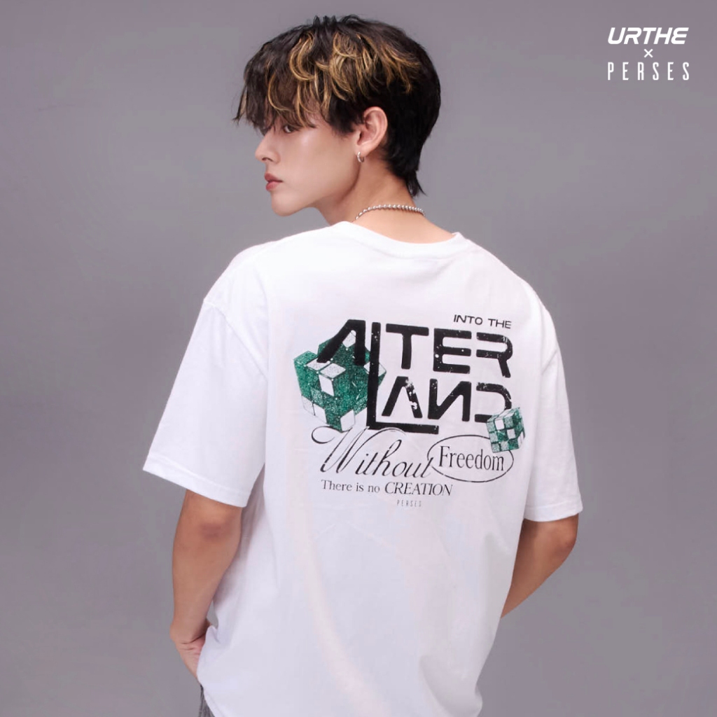 URTHE x PERSES - เสื้อยืด แขนสั้น รุ่น FREEDOM T-SHIRT