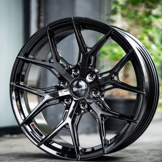 ล้อแม็กซ์ ก้านวายสีดำเงา T9 R18/6H139.7 ET+15