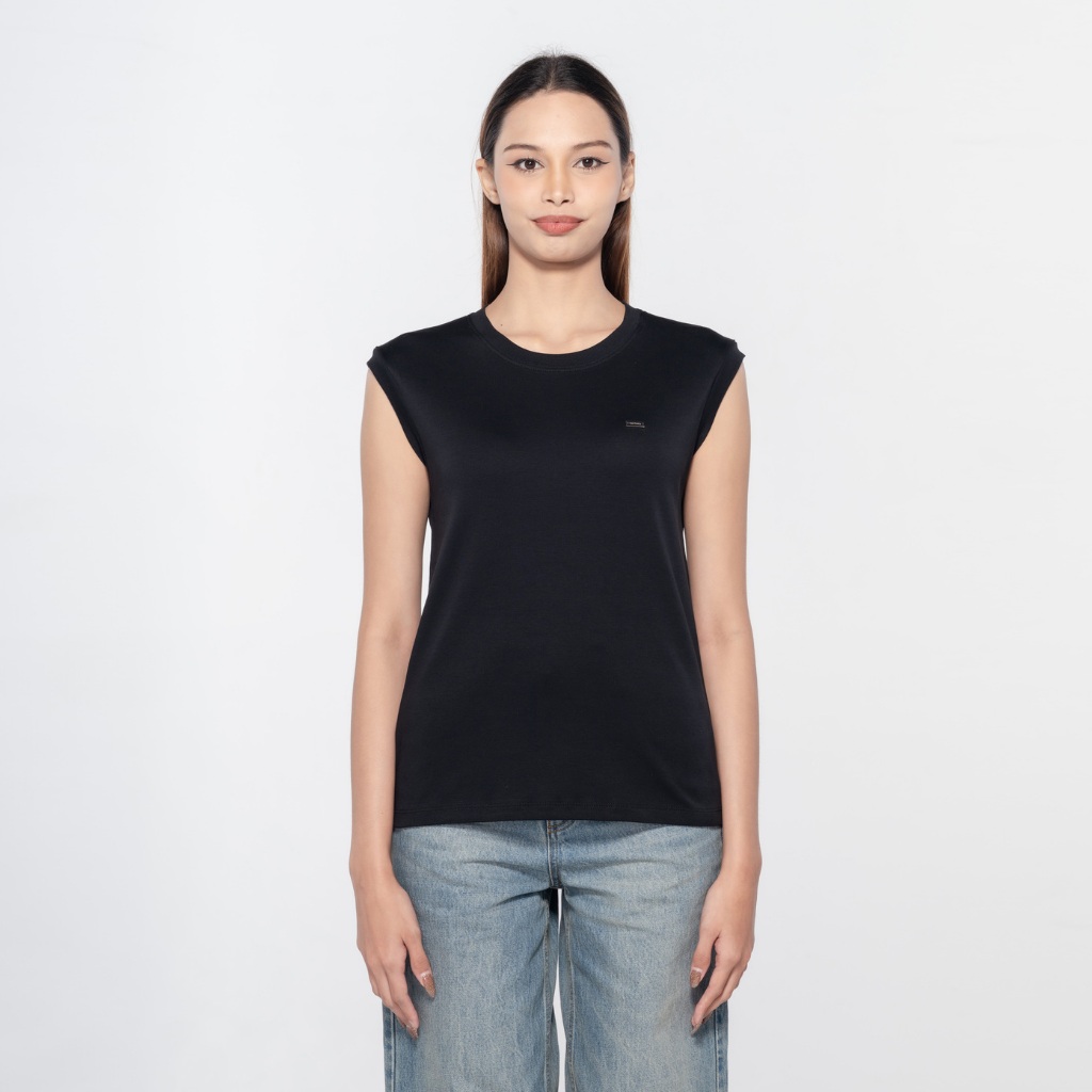 เสื้อยืด Bearbeary รุ่น TS-68N24 แขนกุด คอกลม เส้นใย Cotton  ผิวสัมผัสนุ่ม บางเบา ใส่สบายระบายอากาศไ