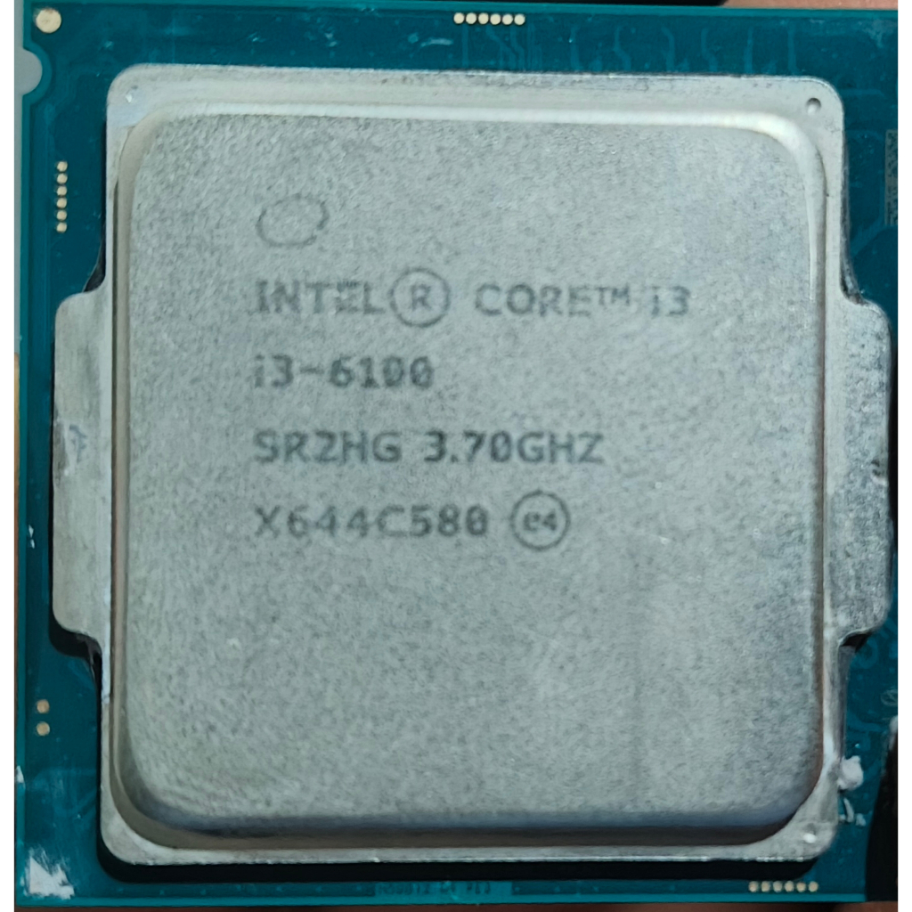 ซีพียู CPU Intel Core i3-6100 3.7GHz 2คอ4เทรด LGA 1151 i3 6100