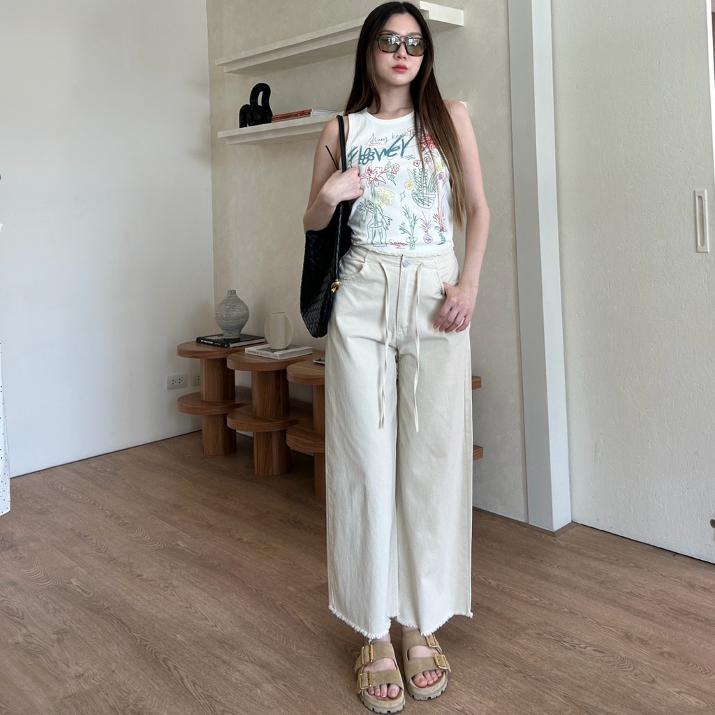 tshop กางเกงยีนส์ Denim ขอบลุ่ย ราคา ถูกที่สุด โปรบีเคเค แกลเลอรีภาพที่ 2