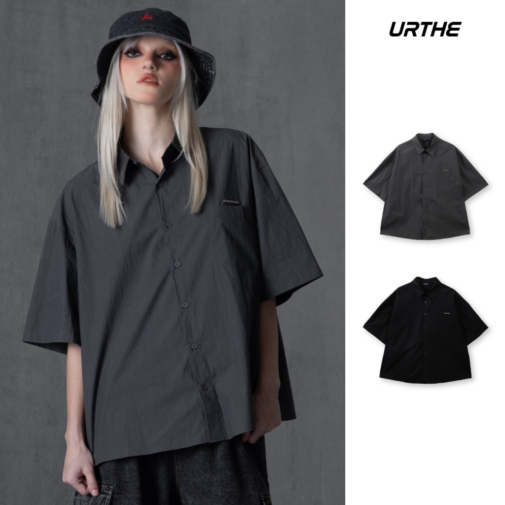 URTHE - เสื้อเชิ้ต เเขนสั้น รุ่น INTOXICATING SHIRTS
