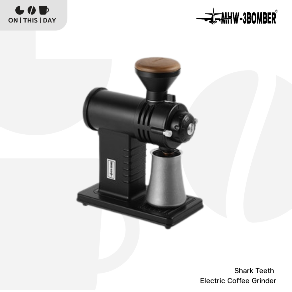 MHW-3BOMBER Shark Teeth Electric Coffee Grinder เครื่องบดกาแฟไฟฟ้า