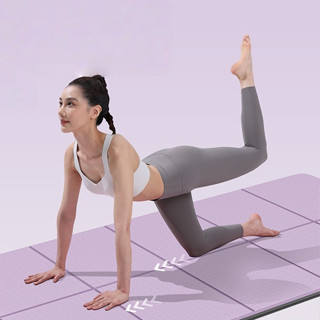 TPE Yoga mat เสื่อโยคะ ขนาด 185 x 61 cm หนา 0.6 มิล