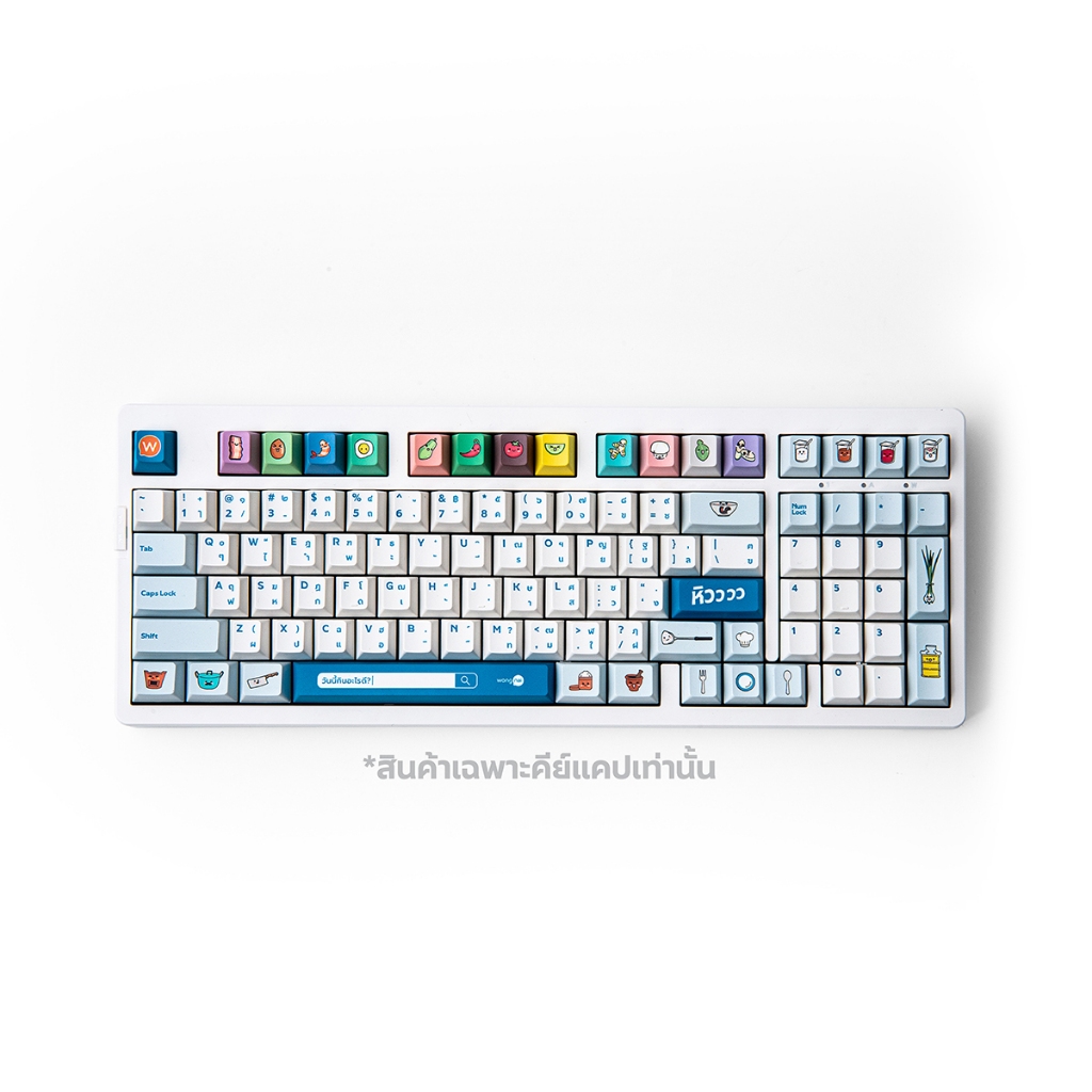 LOGA X WONGNAI GAMING KEYCAP SET CHERRY PROFILE PBT DYE SUB(GMA-001889)