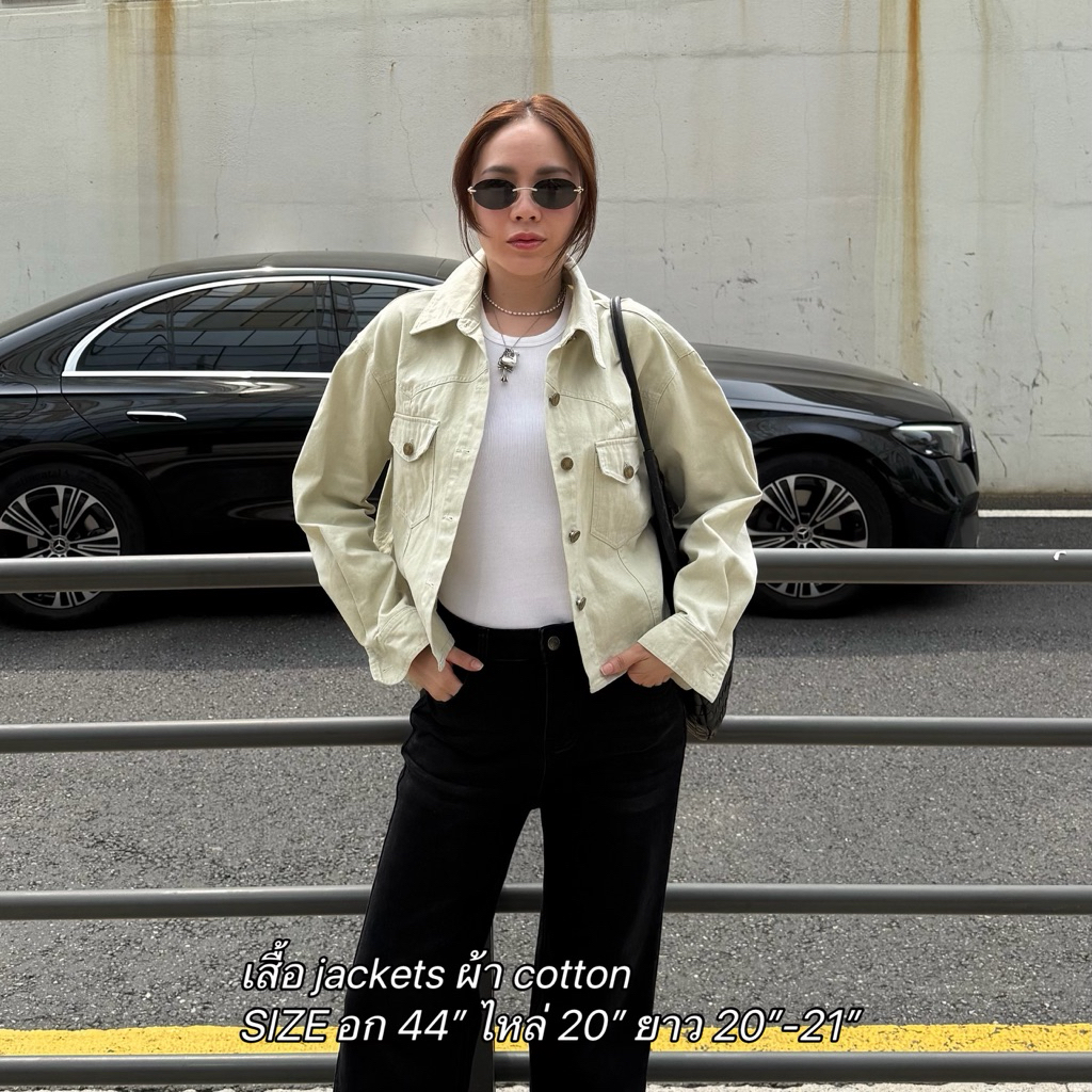 tshop เสื้อ jackets ผ้าcotton