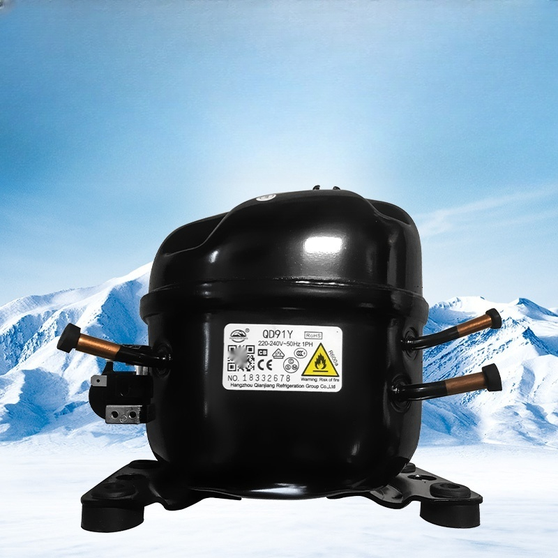 คอมเพรสเซอร์ตู้เย็น ตู้แช่แข็ง R600a QD65Y 75Y 91Y 110Y 142Y 153Y