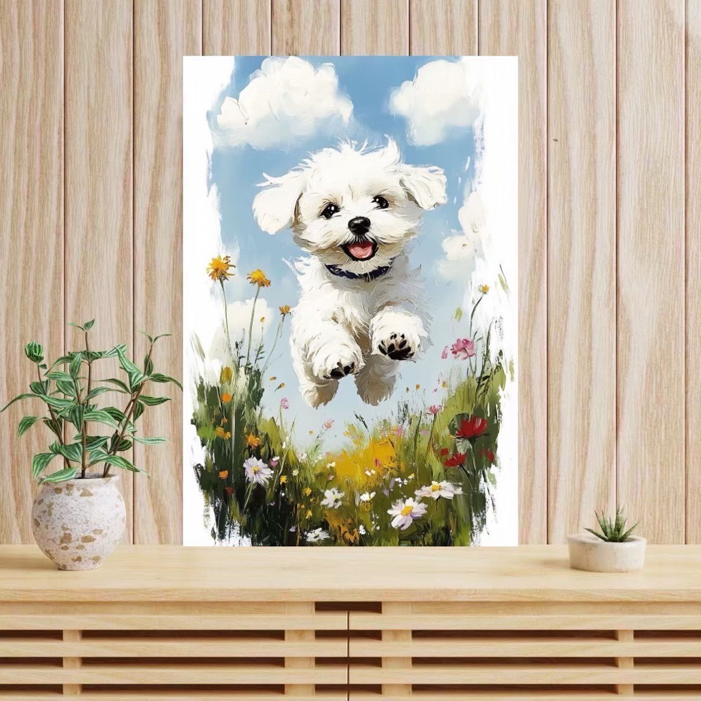 Dog painting V1 รูปที่ 6